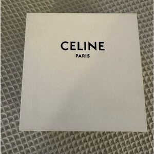 Authentic Celine, textured paper gift box